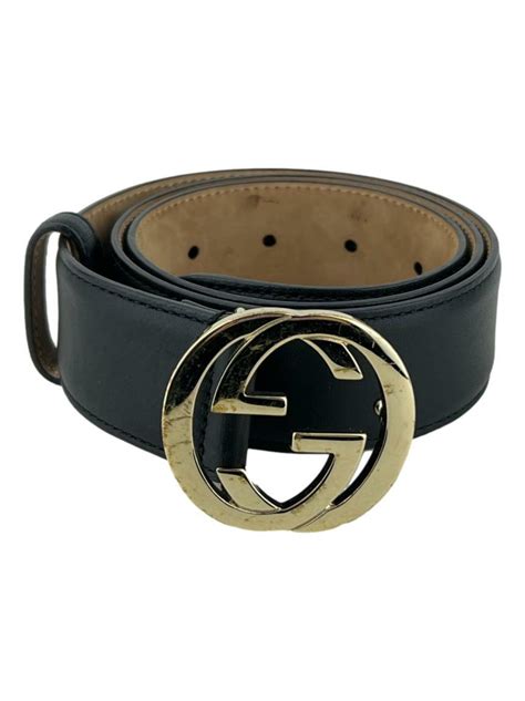 cinto gucci original|authentic black gucci belt.